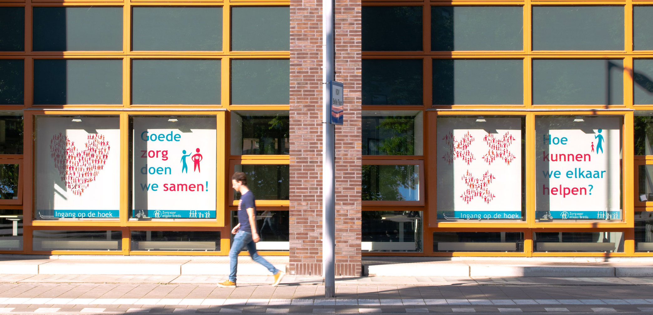 ontwerp gebouwen belettering