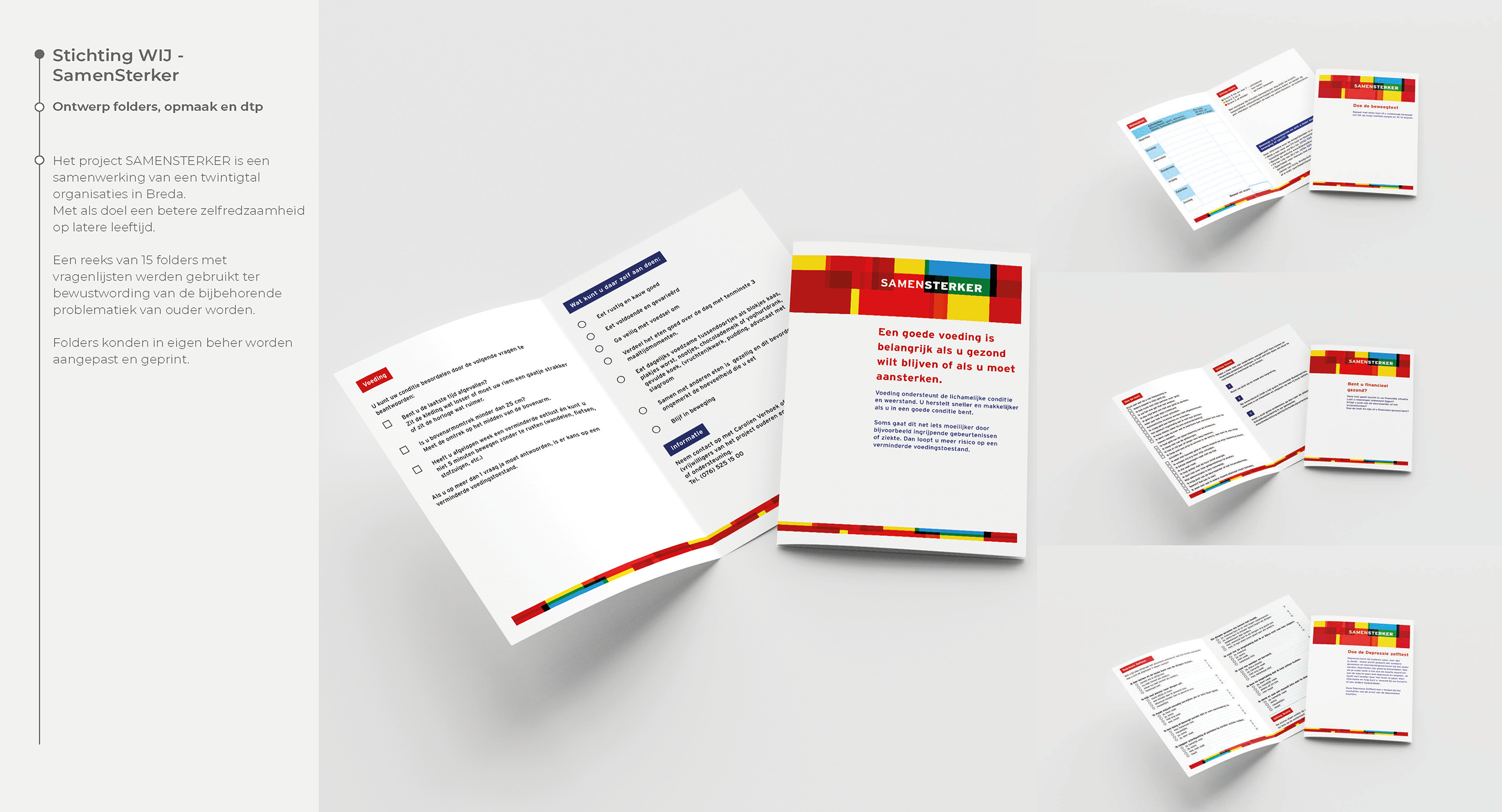 Stichting WIJ ontwerp stijl en opmaak SamenSterker campagne